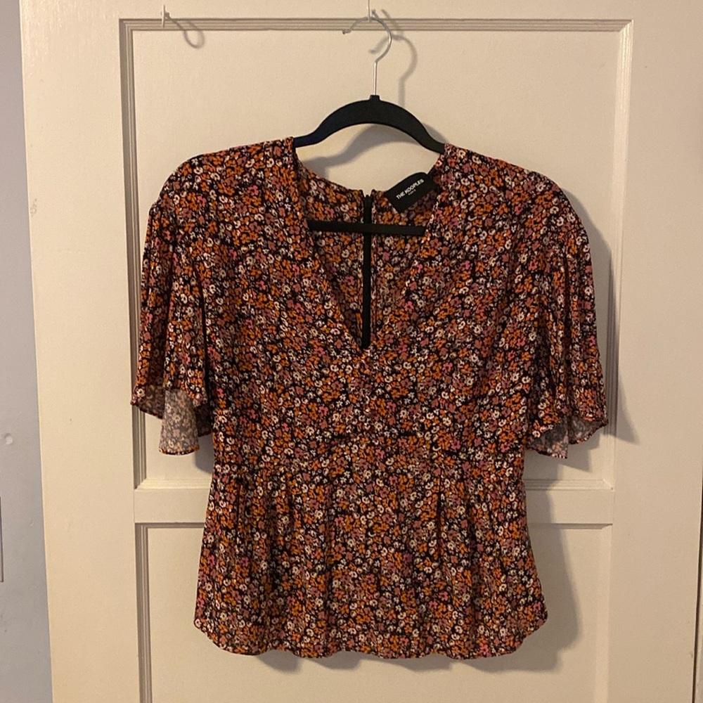 THE KOOPLES Paris flowery top. size 1